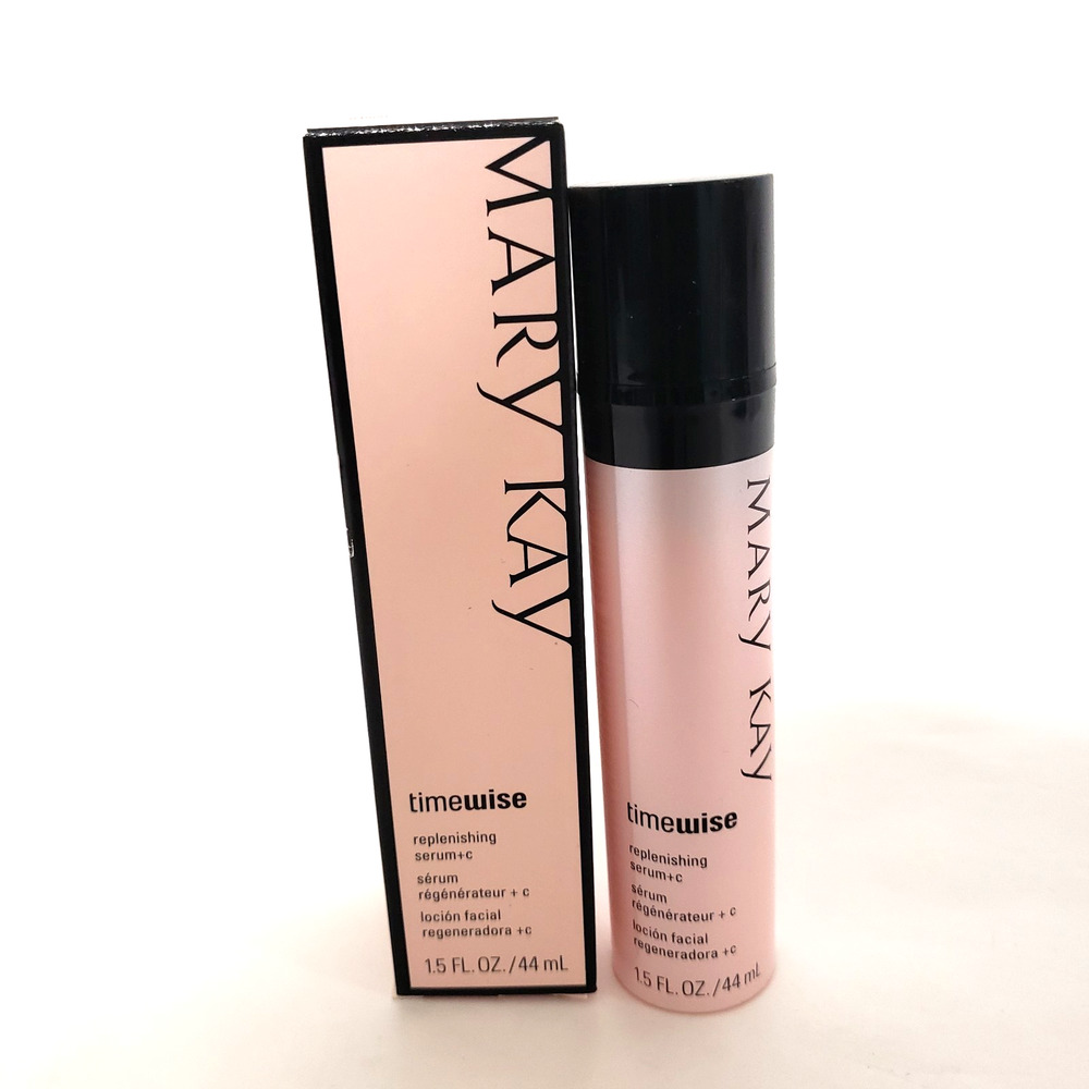 Mary Kay TimeWise Replenishing Serum + C 1.5 Oz Dry To Oily Skin 048092 NOS
